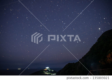 從佐田岬公園展望台看到的星空 從佐田岬公園展望台看到的星空 135803021