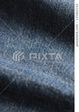 blue denim texture background, jean fabric fashion style 135803142