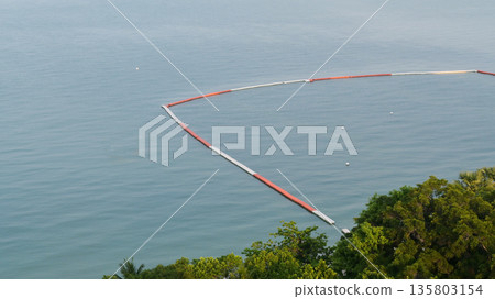 beautiful landscape of sea view and blue sky, travel in nature on vacation beautiful landscape of sea view and blue sky, travel in nature on vacation 135803154