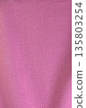 pink cotton texture color of fabric textile industry, abstract image for fashion cloth design background 135803254