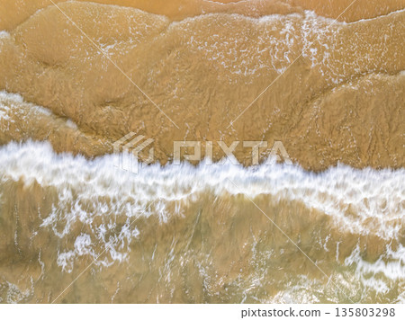 Top view sea surface background Top view sea surface background 135803298