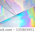 彩虹色的水晶紋理 135803451