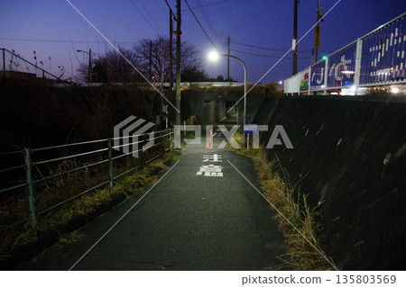 Scenery before dawn 135803569