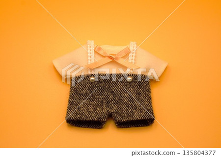 Plush clothes wool pants & suspenders 4 Plush clothes wool pants & suspenders 4 135804377