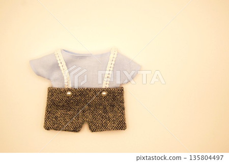 Plush clothes wool pants & suspenders 8 Plush clothes wool pants & suspenders 8 135804497