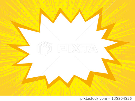 American comic background material yellow American comic background material yellow 135804536