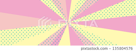 American comic background pink and light blue 135804576
