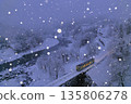 下雪的飯山線 135806278