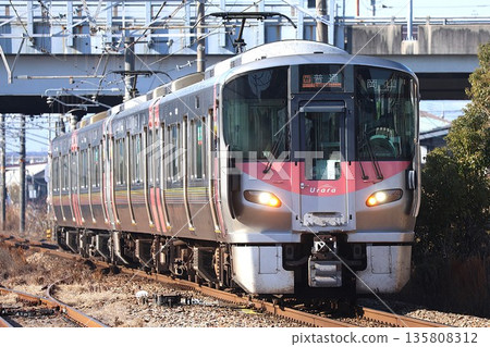 [JR West] 227 Series 500 ~Urara~ (Sanyo Main Line: Nakasho Station) 135808312