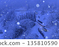 下雪的飯山線 135810590
