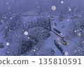 下雪的飯山線 135810591