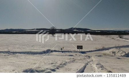 冬季河岸 135811489