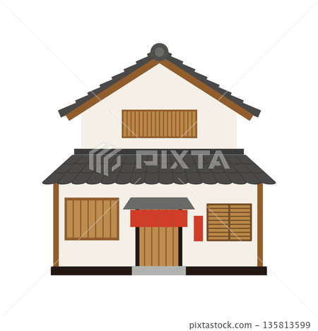 位於傳統日式房屋內的現代日式商店 135813599