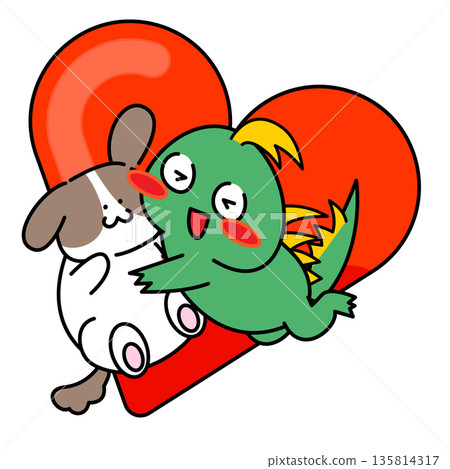 一隻緊張兮兮的卓柏卡布拉抱著一束鮮花，畫面可愛。 135814317