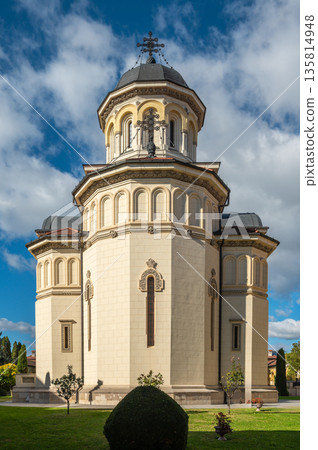 the Orthodox Coronation Cathedral in Romania 135814948