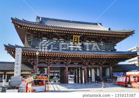 神奈川縣川崎大師寺，一月中旬 135815387