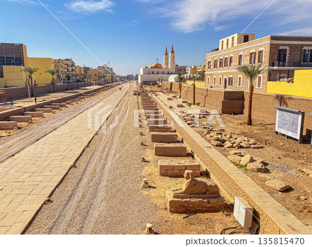 Karnak Temple is dedicated to the temple complex of Ancient Egypt. Thebes, Karnak, Luxor, Egypt Karnak Temple is dedicated to the temple complex of Ancient Egypt. Thebes, Karnak, Luxor, Egypt 135815470