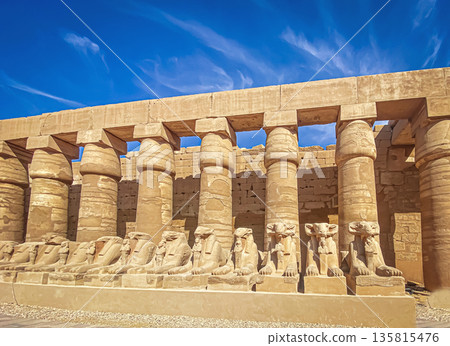 Karnak Temple is dedicated to the temple complex of Ancient Egypt. Thebes, Karnak, Luxor, Egypt Karnak Temple is dedicated to the temple complex of Ancient Egypt. Thebes, Karnak, Luxor, Egypt 135815476