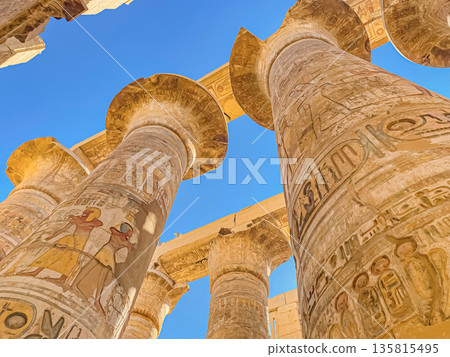 Karnak Temple is dedicated to the temple complex of Ancient Egypt. Thebes, Karnak, Luxor, Egypt Karnak Temple is dedicated to the temple complex of Ancient Egypt. Thebes, Karnak, Luxor, Egypt 135815495