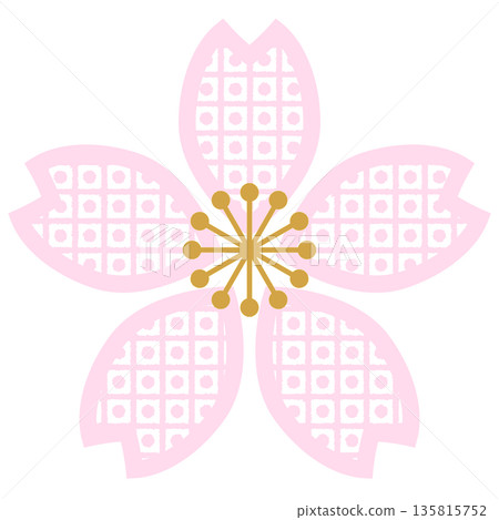 Simple cherry blossom material-1-3 Simple cherry blossom material-1-3 135815752
