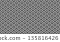 Takeda diamond pattern (transparent background, monochrome) 135816426