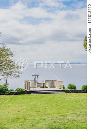 愛知縣蒲郡市西浦公園的景色 135818420