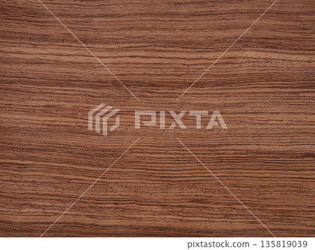 Bubinga veneer with distinctive wave patterns and warm reddish hues 135819039