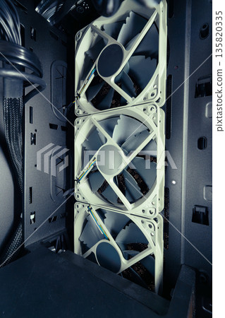 Technology inside a desktop computer 135820335