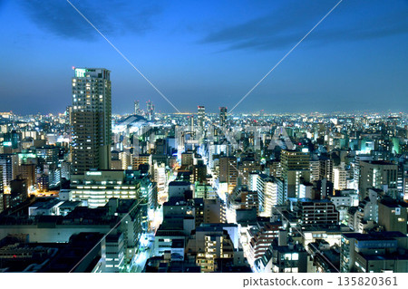 Night view of Minami, Osaka Night view of Minami, Osaka 135820361