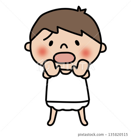 A boy who says he doesn't want to be touched (private zone explanation) A boy who says he doesn't want to be touched (private zone explanation) 135820515