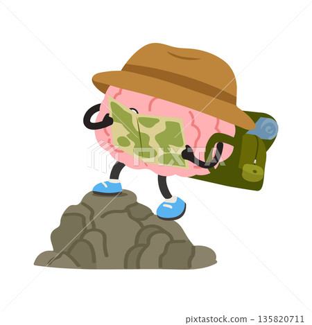 Brain Explorer Reading Map on Rock Brain Explorer Reading Map on Rock 135820711