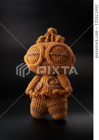 Sunshade Clay Figurine Amigurumi 135821492