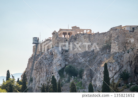 Acropolis of Athens, main ancient sightseeing site in the capital of Greece Acropolis of Athens, main ancient sightseeing site in the capital of Greece 135821652