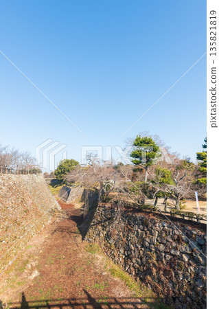 View to the north from the center of Gokurakubashi Bridge 135821819