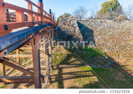View of Shirasawa Gate Ruins from Gokuraku Bridge View of Shirasawa Gate Ruins from Gokuraku Bridge 135821826