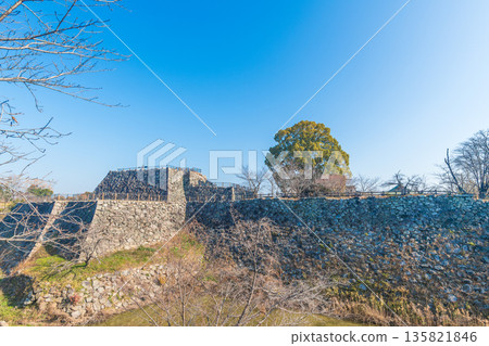 View of the castle tower of Koriyama Castle from the remains of Gojikken Baba View of the castle tower of Koriyama Castle from the remains of Gojikken Baba 135821846