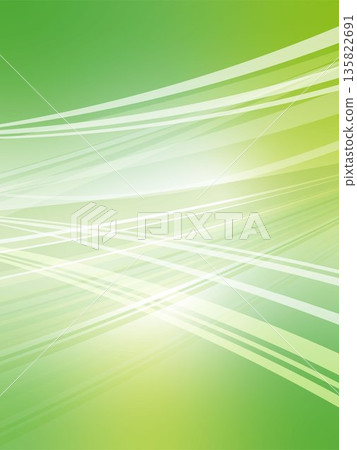 Refreshing light green wave background material 135822691