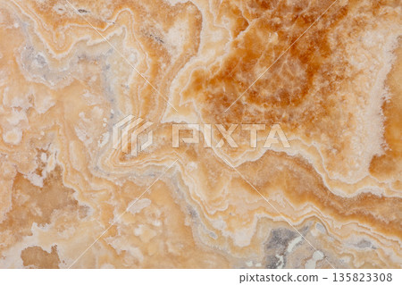 Onyx Miele background, natural texture in warm tone for interior work. Onyx Miele background, natural texture in warm tone for interior work. 135823308