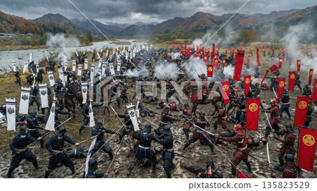 關原之戰：歷史復原圖 德川家康與豐臣氏之間的決定性戰役 135823529