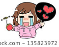 Illustration of a woman crying because she's broke after spending too much money on her idol activities 135823972