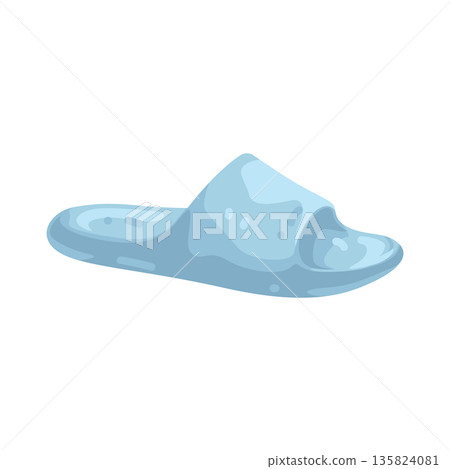 Illustration of slippers Illustration of slippers 135824081