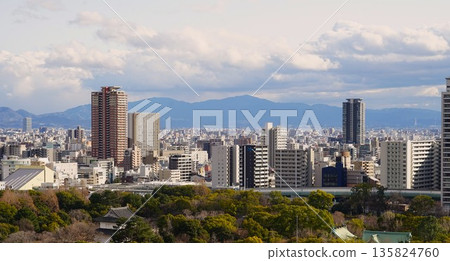 Osaka Plain scenery Osaka Plain scenery 135824760