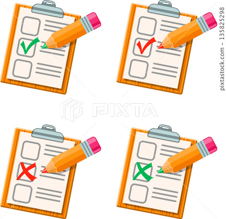 Education Flat Icon Set 135825298