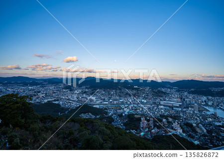Nagasaki at dusk 135826872