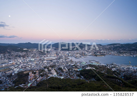 Nagasaki at dusk 135828537