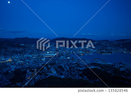 Night view of Nagasaki from Mount Inasa Observatory Night view of Nagasaki from Mount Inasa Observatory 135828546