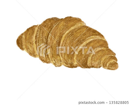 羊角麵包看起來很美味 135828805