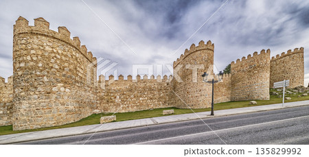 Walls of Avila, Spain 135829992