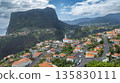 Panoramic View from Fortim do Faial, Madeira,Portugal 135830111