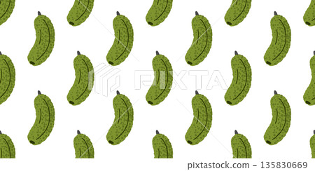 Cucumber Vegetable Spring Salad Pattern Cucumber Vegetable Spring Salad Pattern 135830669